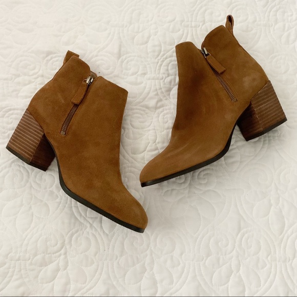 blondo waterproof suede booties
